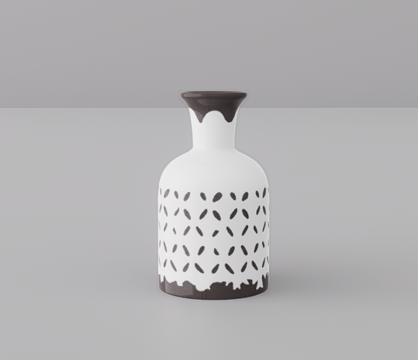 瓶子摆件su模型