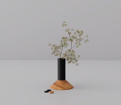 植物摆件su模型