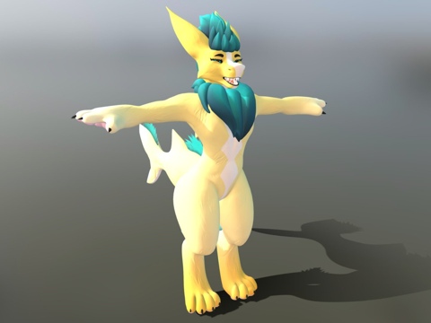 人鱼套件-VRChat与VTuber虚拟形象su模型