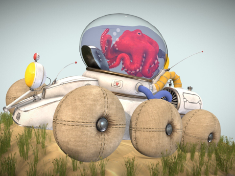 章鱼探索者su模型