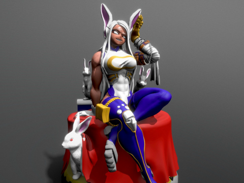 兔子英雄-米尔科我的英雄学院su模型