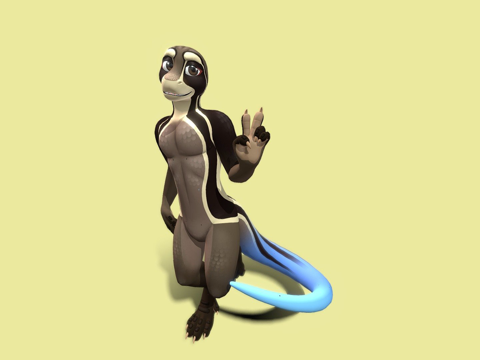 铁杉VRChat虚拟形象su模型