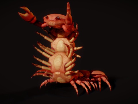螃蟹蜈蚣su模型