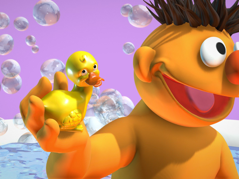 厄尼和他的小鸭子su模型