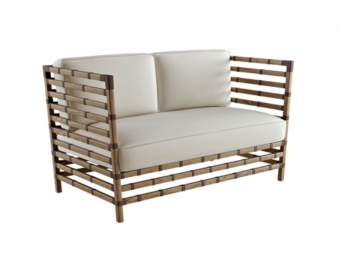  户外沙发3d模型 