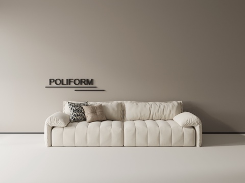 多人沙发su模型