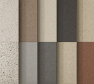 现代艺术涂料 微水泥 乳胶漆 真石漆 肌理漆su模型