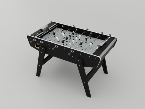 桌上足球su模型