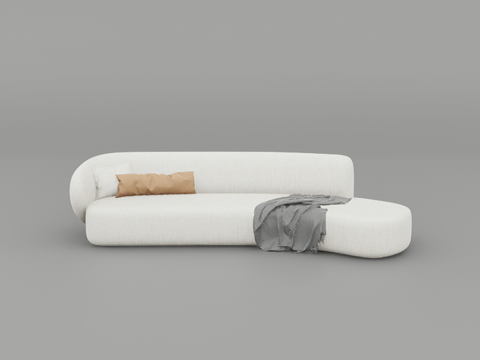 休闲沙发su模型