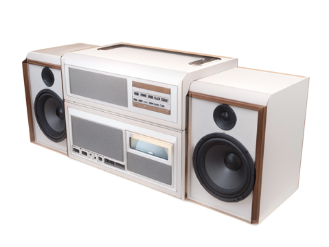 录音机 收音机 扬声器su模型