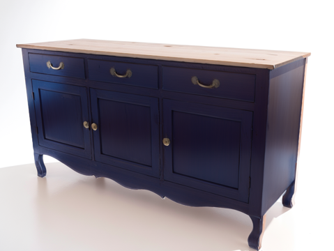 柜子 书桌su模型