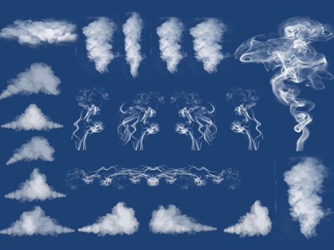 现代雾气 雾森 迷雾 烟雾 浓雾 水雾 空气su模型