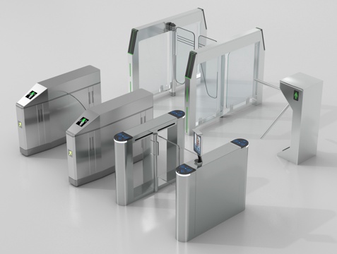  门禁 闸机 门禁机 闸门 感应门 门闸3d模型 