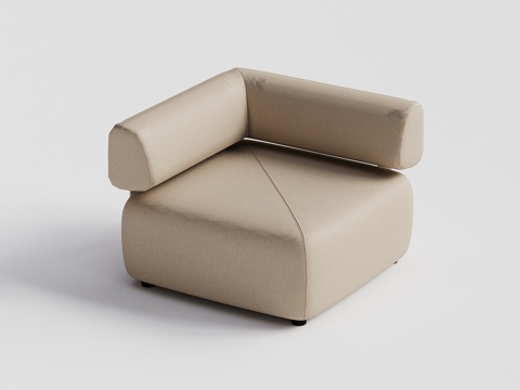 DEDON - 现代户外沙发 单人沙发 转角沙发su模型