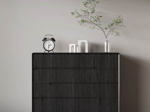 现代意式玄关柜 鞋柜 边柜su模型