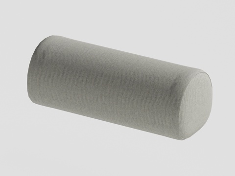 DEDON - 现代户外软包 抱枕 圆筒形腰枕su模型