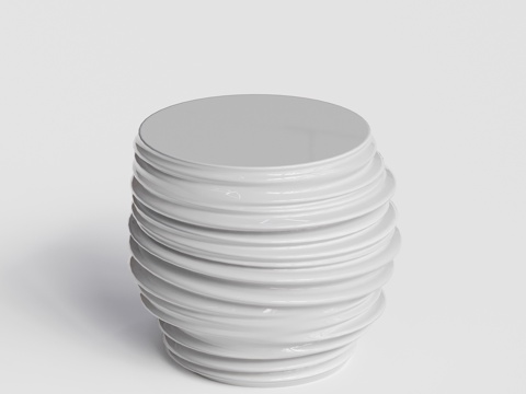 DEDON - 现代户外饰品 桌面摆件 金属陶瓷摆件 绿植花su模型