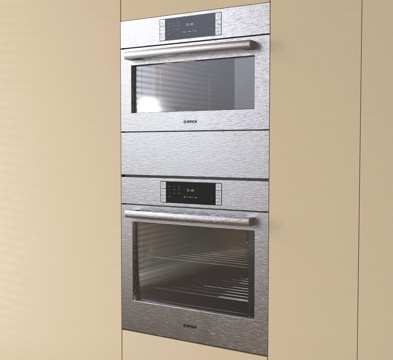 现代烤箱 蒸箱 嵌入式烤箱su模型