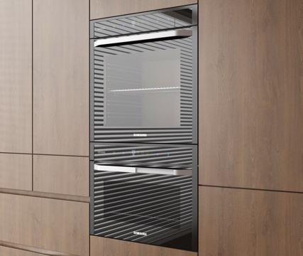 现代烤箱 蒸箱 嵌入式烤箱su模型