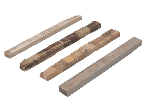 侘寂老木头 木头柱子 旧木板 木条su模型