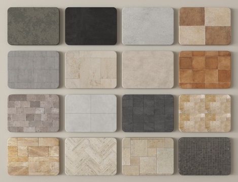 现代砖 现代仿古砖  地砖su模型