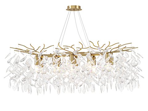  水晶吊灯3d模型 