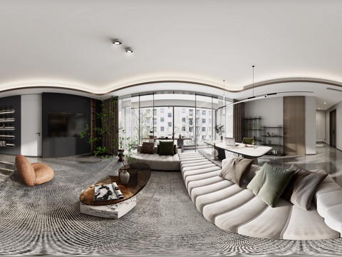  现代轻奢客餐厅 