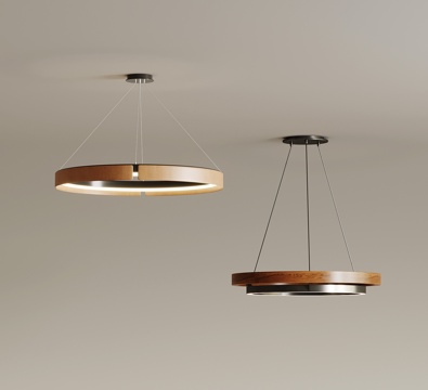 中古风吊灯su模型