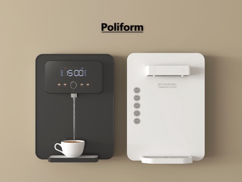 饮水机 直饮机 净水器su模型