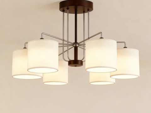 现代吊灯 装饰灯su模型