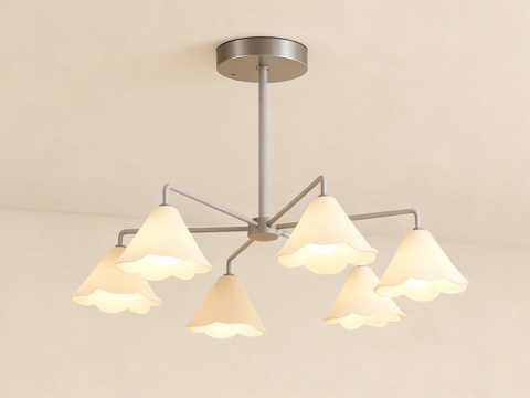 现代吊灯 装饰灯su模型