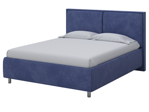  现代简约双人床 双人床 简约双人床 抱枕 床垫3d模型 