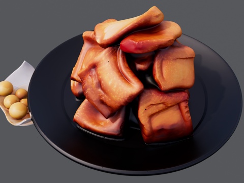 一盘豆腐干su模型