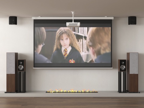 投影幕布 数码器材 投影仪 投影设备su模型