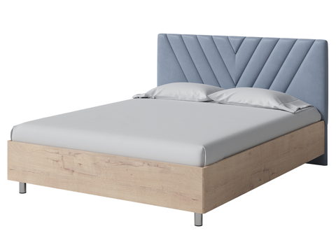  现代简约双人床 双人床 简约床 卧室床 抱枕 床垫3d模型 