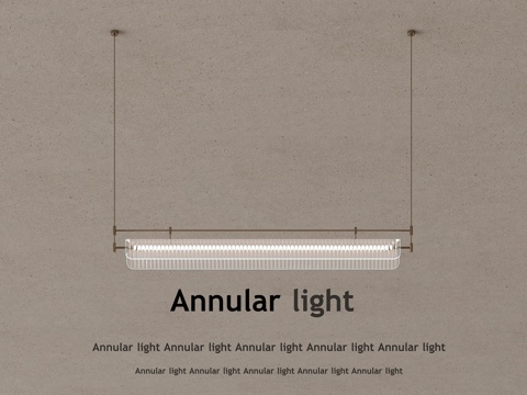 现代吊灯 长吊灯组合 大厅吊灯 工装 长条形su模型