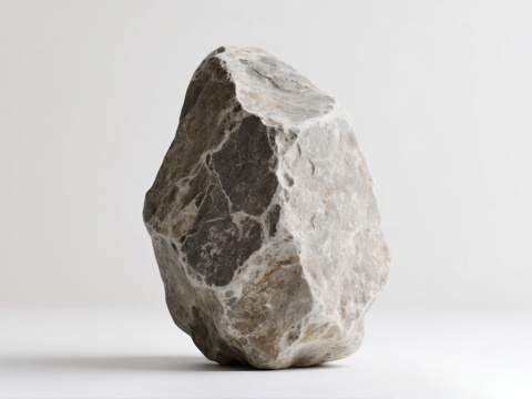 石头摆件 现代石头 室内石头 石头造景 景观石头su模型