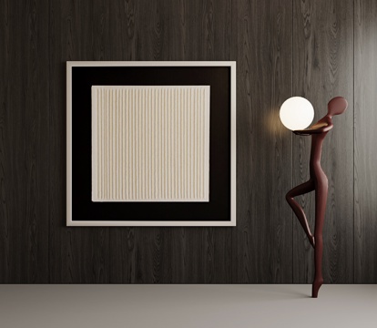 现代意式挂画 客厅挂画 茶室挂画 书房挂画 玄关挂画su模型