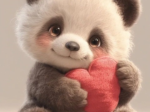 商场网红艺术装饰 国潮熊猫 网红店铺艺术装置 网红熊猫艺术装su模型