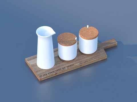  牛奶 调味瓶 贴板3d模型3d模型 