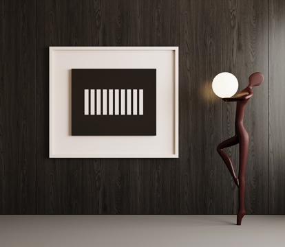  现代意式挂画 字画 客厅挂画 茶室挂画 书房挂画 玄关挂画3d模型 