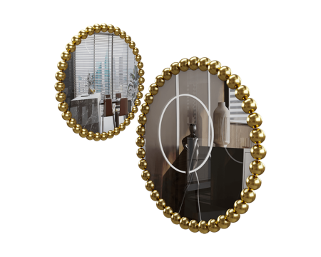  GHIDINI1961 意式挂镜 镜子3d模型 