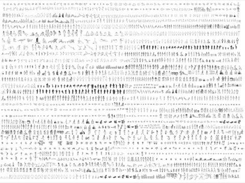 人物素材图库cad施工图