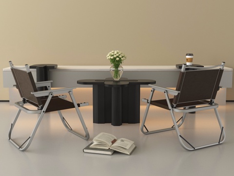 现代办公桌椅   会议桌椅su模型