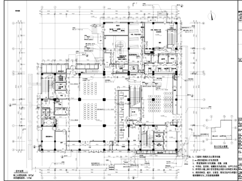 察哈尔右翼前旗蒙中医院建筑CAD施工图全套cad施工图