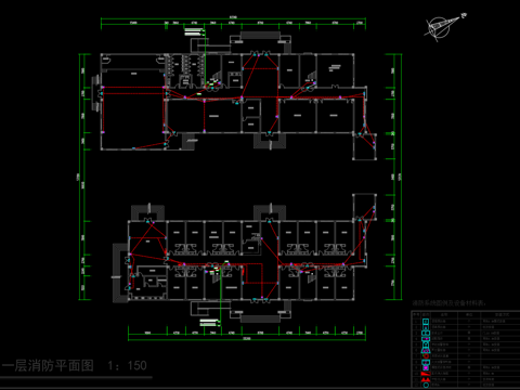 消防图消防图标图集cad施工图