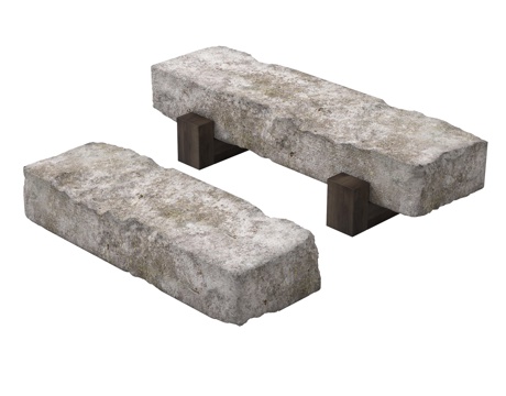 现代景观石凳    景观座椅su模型