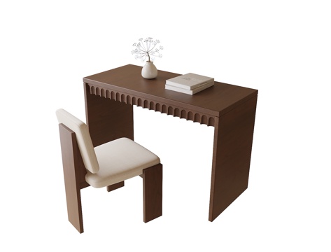现代书桌椅su模型