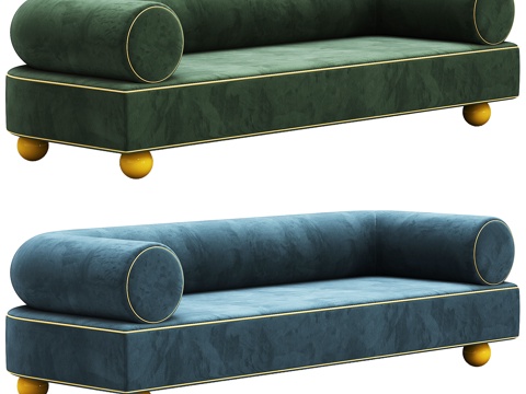  Paolonesi现代沙发 多人沙发 布艺沙发 组合沙发3d模型 