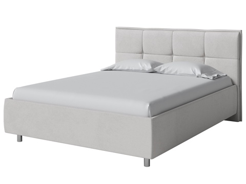  现代简约双人床 双人床 简约床 卧室床 抱枕3d模型 